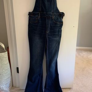 American Eagle Flared Leg Overall